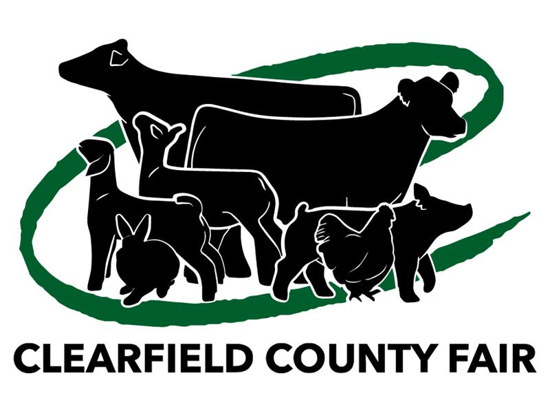 Logo for 2024 Clearfield County Fair and Junior Livestock Sale