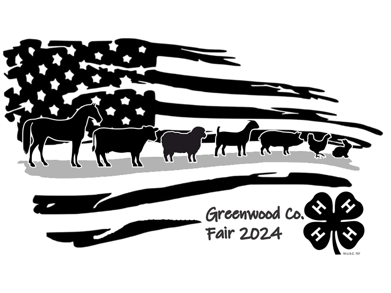 Logo for 2024 Greenwood County Fair